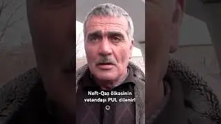 İlham Əliyev a&ccedil; o kor g&ouml;zlərini və bax! Camaat pulsuz qalıb! Neft &ouml;lkəsinin vətəndaşı dilənir!