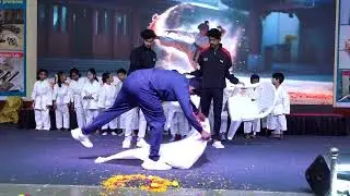 Karate performance by UKG kids