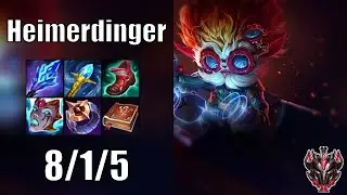 Heimerdinger vs Thresh SUPPORT - Patch 13.1 euw1 GRANDMASTER