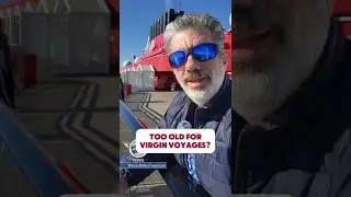 Вы слишком стары для круизов Virgin? #Круиз