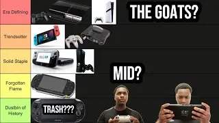 Ranking Every Games Console from the Nintendo Entertainment System to Xbox Series S!