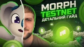 MORPH TESTNET | ДЕТАЛЬНИЙ ГАЙД | ЯК ОТРИМАТИ АІРДРОП | ЗАРОБІТОК БЕЗ ВКЛАДЕНЬ