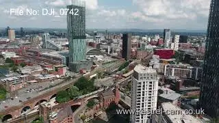 Manchester City Centre Drone Video 5