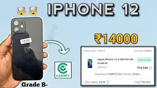 Iphone 12 just ₹14000/-🔥 Grade B- |Cashify super sale | Unboxing #supersale #cashify