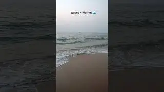 When the sea is calling you must go 🌊.#goa #india#travel #india #nature #love #beach #ocean #waves