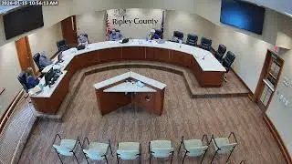 Ripley County Government Commissioners Meeting January 15, 2026