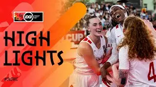Canada 🇨🇦 vs Poland 🇵🇱 | Women | Third place Game Highlights | FIBA 3x3 World Cup 2025