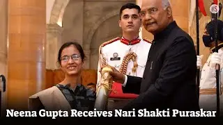 Professor Neena Gupta Of ISI Kolkata Awarded The Nari Shakti Puraskar