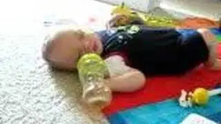 Jake with sippy cup