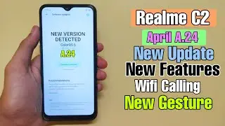 Realme C2 New April Update A.24 😍 New Features | WiFi Calling, Both Side Swipe Gestures | Techg99