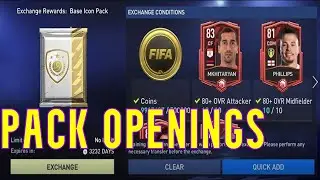 Fifa Mobile - Opening Base Icon Pack, Toty (Mid & Def) & Carniball Packs