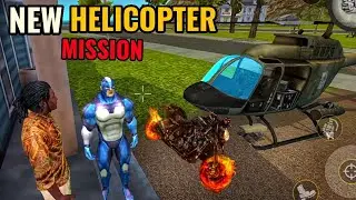 new helicopter mission || rope hero vice town || pagal gamerz