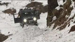 Snow drive with Force Gurkha 4x4x4