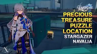 Precious Treasure Puzzle Location - Stargazer Navalia | Honkai: Star Rail