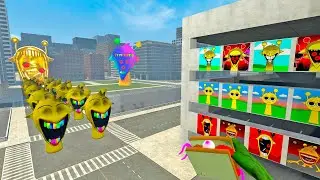 Adventures of Sprunki Simon phases evolution in Garry's mod Big city