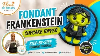 FRANKENSTEIN CUPCAKE TOPPER | TIKTOK LIVE REPLAY