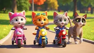 Mama Cat & Kitten Sell Paiza for Their Dream Bike Ride 🐾🚴✨