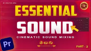 Duck Audio part 2  | Essential Sound Panel | Premiere pro cc | Telugu@srcreativeadda