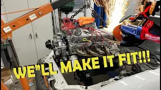 Сборка бюджетного V8 Monster Miata - Эпизод 6 - Разрез моторного отсека/сварка/Тестовая установка...