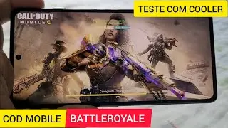 POCO F4 GT COD MOBILE MODO BATTLE ROYALE TESTE COOLER E FPS INCR&Iacute;VEL