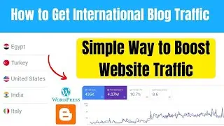 How to Get International Blog Traffic | How to Make International Blog