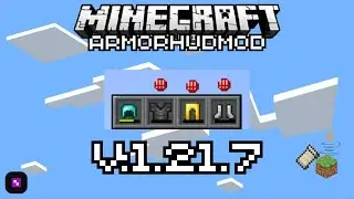 Armor Hud Mod For Minecraft 1.21.7 Java||Fabric