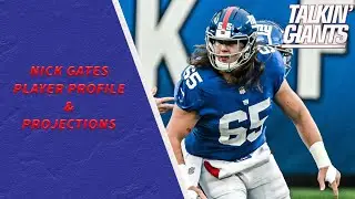 Nick Gates | Giants Player Profile & Projections