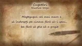 Cugetari, episodul 1, Nicolae Iorga