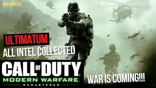 Call of Duty 4 Remastered - Ultimatum - Modern Warfare (2007) All Intel Collected (CDRE.014)