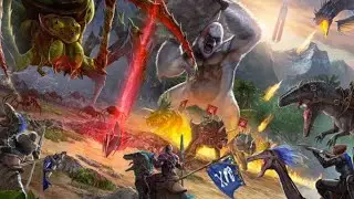 ARK MOBILE GAME PLAYER OFFICIAL PVE SRVER WITH FRIEND
