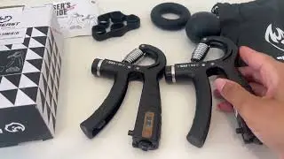 Complete Grip Strength Kit- 10 Pieces to Build Forearm Muscle & Recover from Injury
