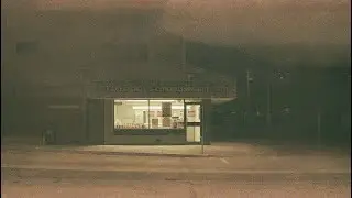 convenience store, nothing happening