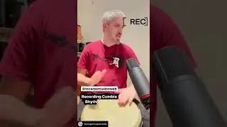Grabaci&oacute;n de ritmo de #cumbia - #congas + #djembe + #percusion #shorts