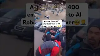 Amazon увольняет 400 сотрудников из-за захвата роботами искусственного интеллекта #печально