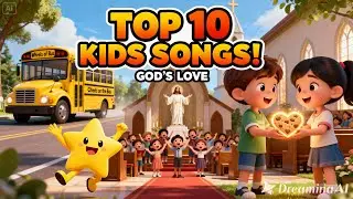 TOP 10 Christian Kids Songs 🎶 Bible Lessons & Worship | Venus Kids Corner.