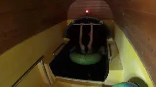 Scary Black Water Slide at Adrenalin Cs&uacute;szdapark