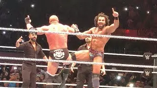 Triple H dancing with Jinder Mahal - Full Video (4K)