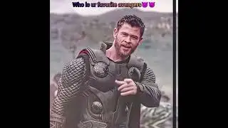 Who is your best avenger, 🤔 comment your choice #Avengers #Marvel #thor #ironman #spiderman #shorts