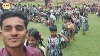 GANGAI KONDAN CHOZHISVARAM TEMPLE Visited by Our school Students # KSR HI TECH SCHOOL, VDM
