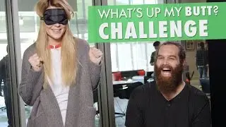 WHAT'S UP MY BUTT CHALLENGE w/ HARLEY MORENSTEIN // Grace Helbig