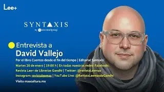 Entrevista a David Vallejo por el libro 