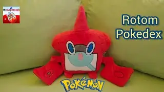 Pokemon Rotomdex Rotom-Pokedex Tomy plush