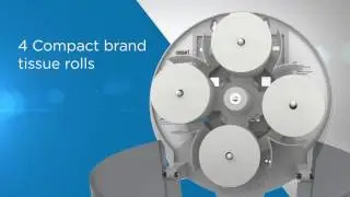 Compact&reg; High Capacity Tissue Dispenser- Setup Instructions