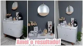CANTINHO DO CAFÉ- DIY DO PORTA CÁPSULAS-DOLCE GUSTO- BUFFET DA MOBLY- ACHADINHOS DA DEBORINHA