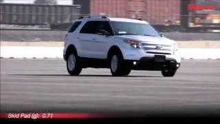 2012 Ford Explorer XLT Ecoboost Track Test Video - Inside Line