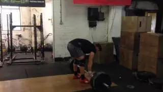 Snatch: 100 x 3 reps by Lukas Esslinger