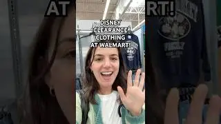 Disney clearance clothes at Walmart #disneymerch #disney #disneyshorts