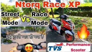 Sport 👍 and Street 👎 mode on TVS Ntorq 🔥 | Confusion Clear | Pickup Test | Raman Sagar Vlogs