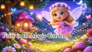 Fairy in the Magic Garden | English lullaby poem for toddlers|@monaaz.123|