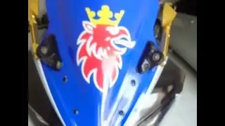 Custom Decal Vinyl Striping Motor Full Body Yamaha R15 Thema Monster Energy by DIGITIVE